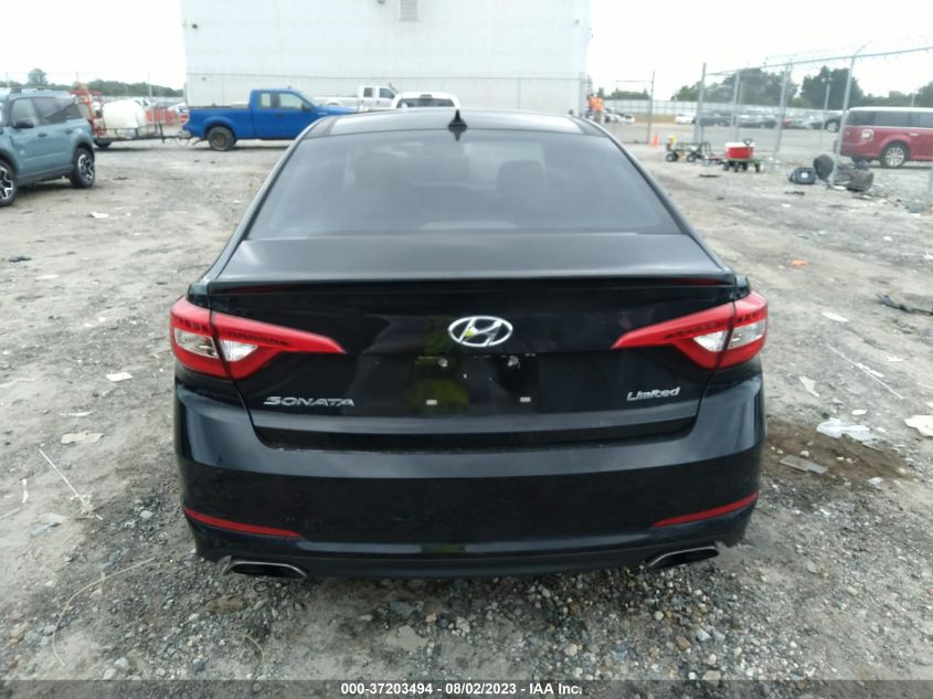 2016 HYUNDAI SONATA 2.4L LIMITED - 5NPE34AF2GH319047