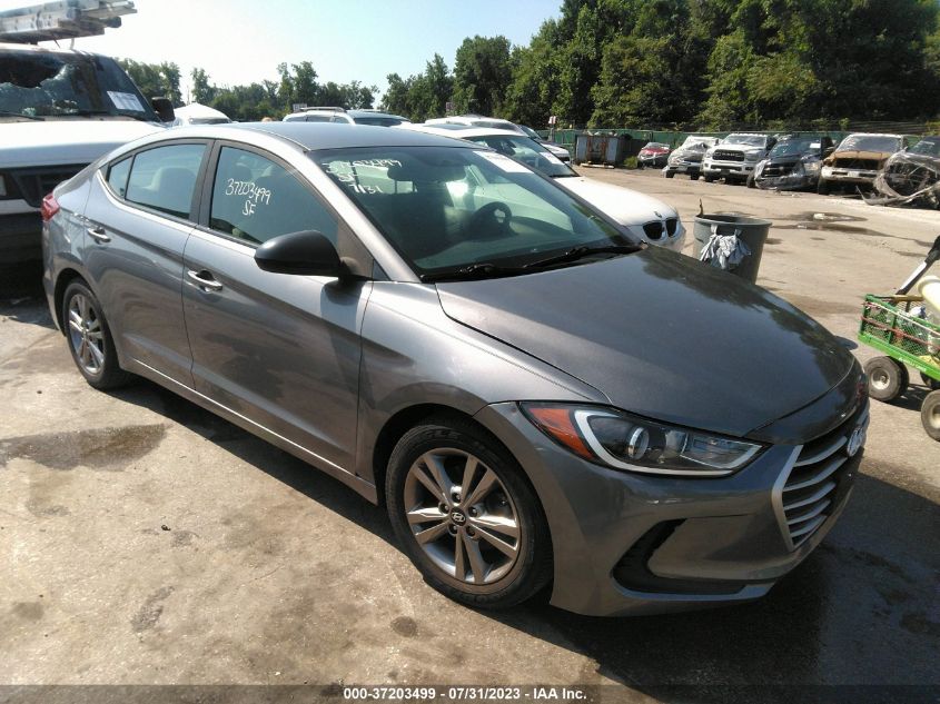 2017 HYUNDAI ELANTRA SE - KMHD84LF7HU169921