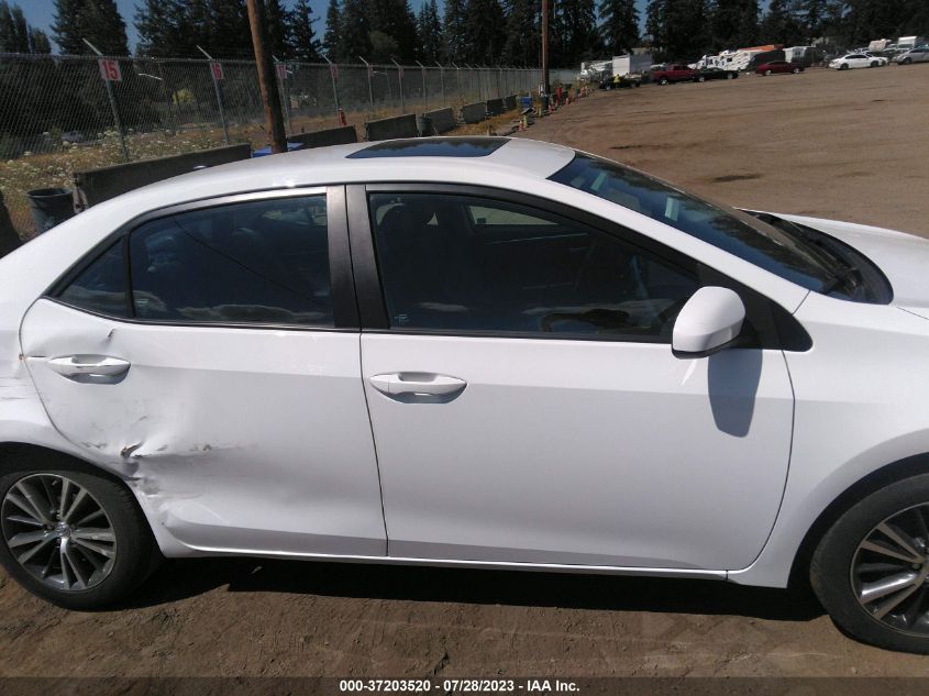 2016 TOYOTA COROLLA L/LE/S/S PLUS/LE PLUS - 2T1BURHE8GC743717