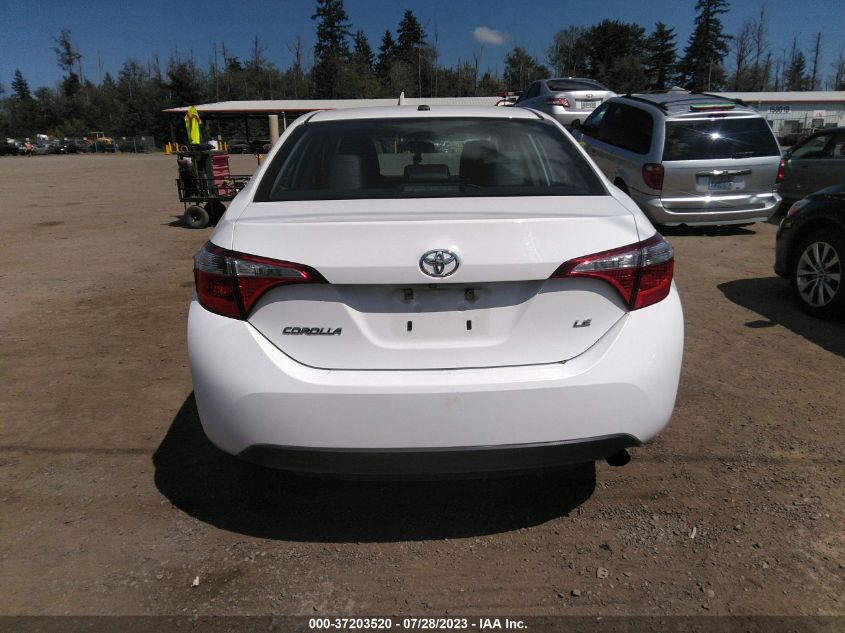 2016 TOYOTA COROLLA L/LE/S/S PLUS/LE PLUS - 2T1BURHE8GC743717