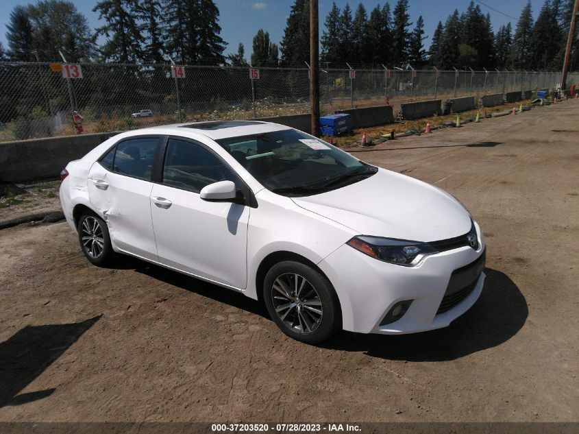 2016 TOYOTA COROLLA L/LE/S/S PLUS/LE PLUS - 2T1BURHE8GC743717