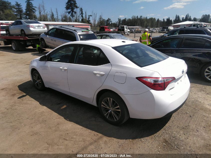 2016 TOYOTA COROLLA L/LE/S/S PLUS/LE PLUS - 2T1BURHE8GC743717