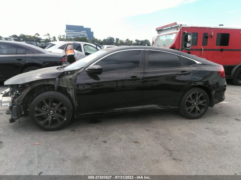 2019 HONDA CIVIC SEDAN SPORT - 2HGFC2F82KH506357