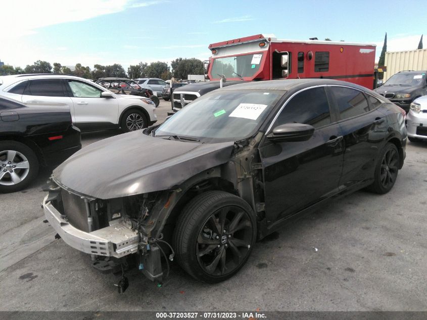 2019 HONDA CIVIC SEDAN SPORT - 2HGFC2F82KH506357