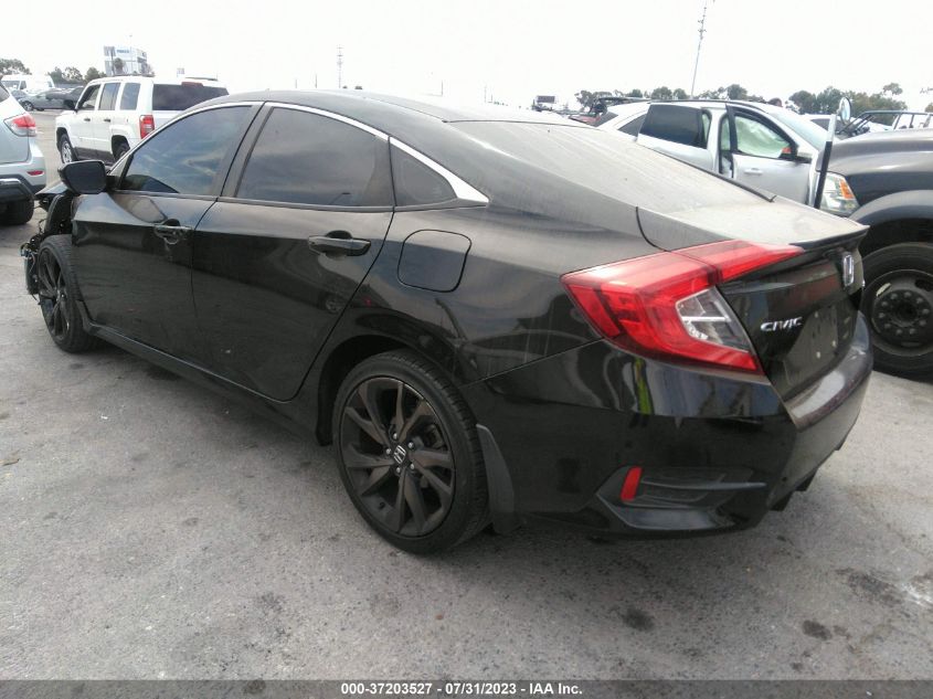 2019 HONDA CIVIC SEDAN SPORT - 2HGFC2F82KH506357