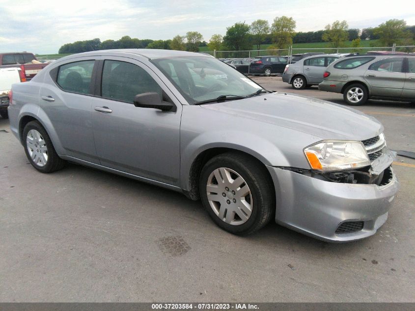 2014 DODGE AVENGER SE - 1C3CDZAB5EN165790