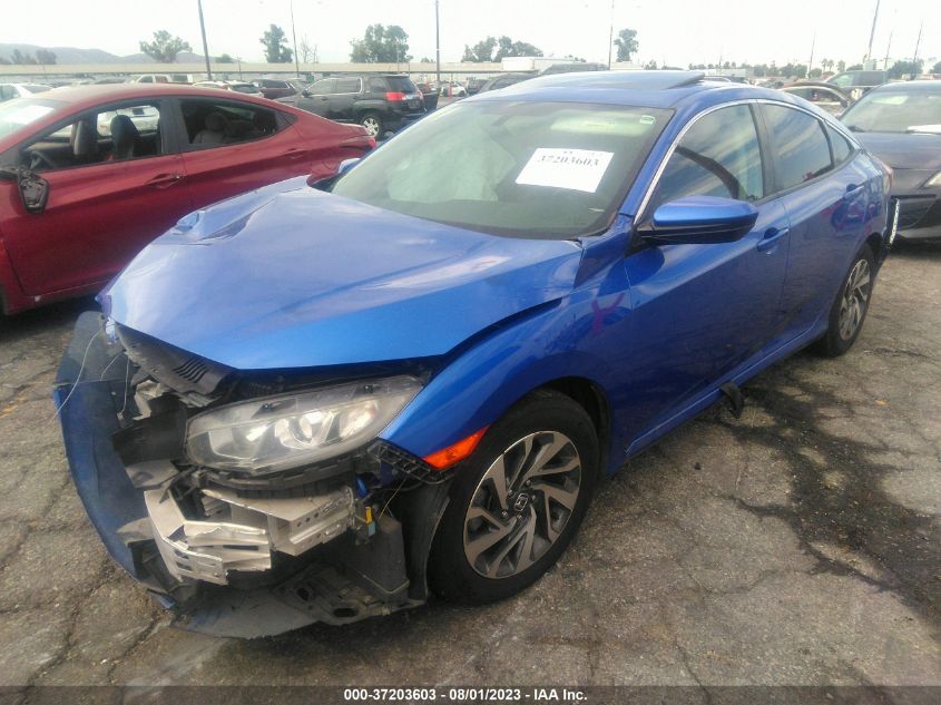 2017 HONDA CIVIC SEDAN EX - 2HGFC2F70HH525389
