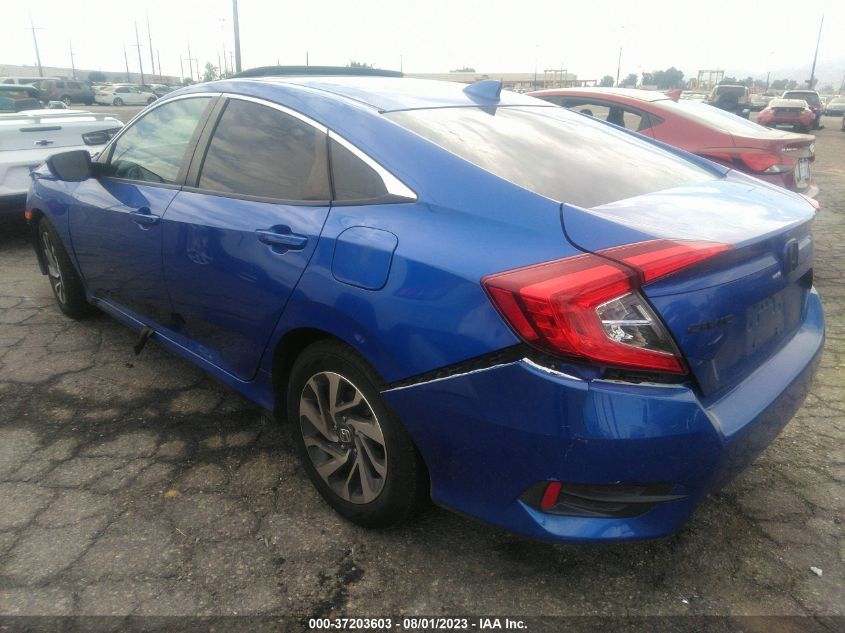 2017 HONDA CIVIC SEDAN EX - 2HGFC2F70HH525389