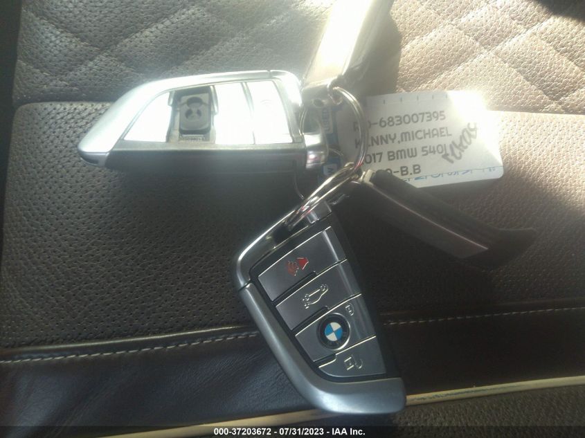 2017 BMW 5 SERIES 540I - WBAJE5C3XHG914409
