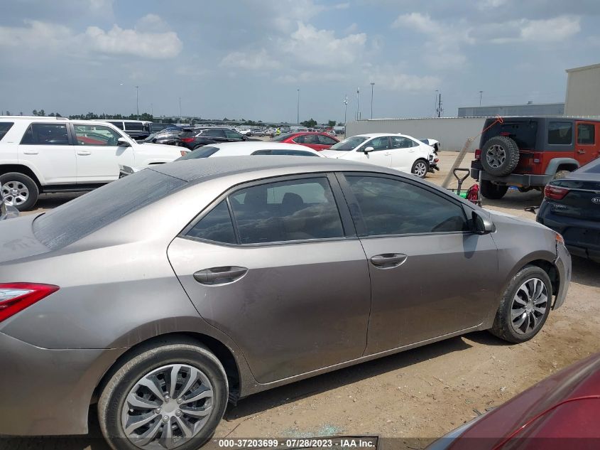 2015 TOYOTA COROLLA - 2T1BERHE4FC295748