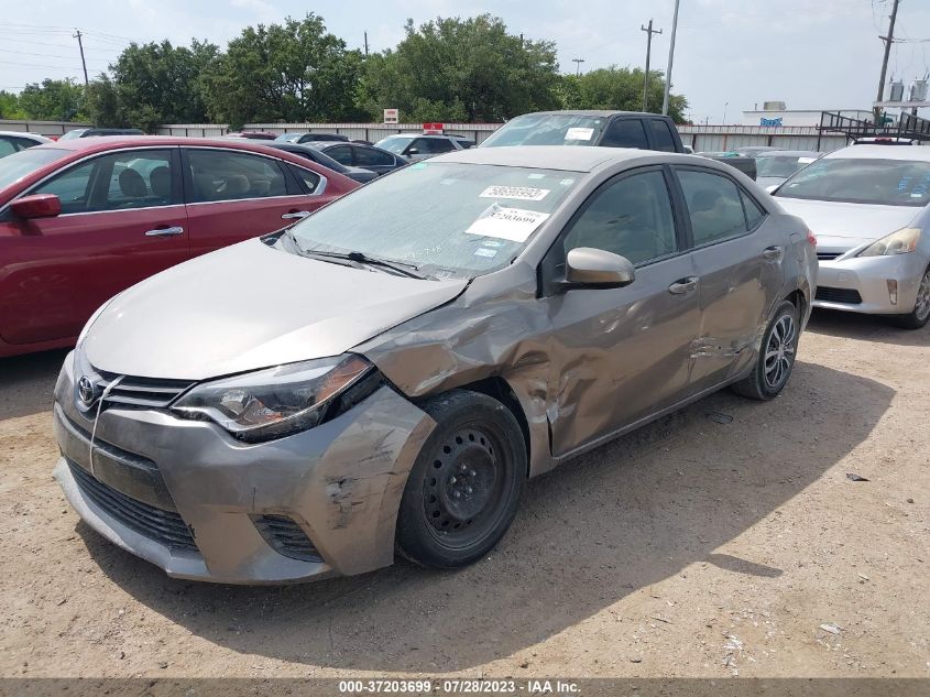 2015 TOYOTA COROLLA - 2T1BERHE4FC295748