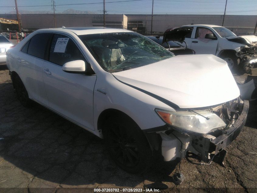 2013 TOYOTA CAMRY HYBRID XLE - 4T1BD1FK4DU086032