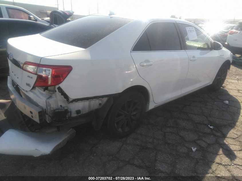 2013 TOYOTA CAMRY HYBRID XLE - 4T1BD1FK4DU086032