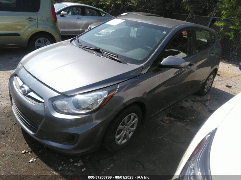 2014 HYUNDAI ACCENT GS - KMHCT5AE7EU194436