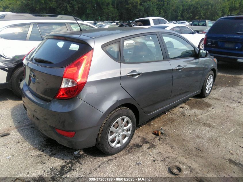 2014 HYUNDAI ACCENT GS - KMHCT5AE7EU194436