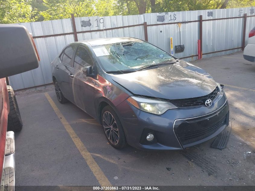 2015 TOYOTA COROLLA L/LE/LE PLS/PRM/S/S PLS - 5YFBURHEXFP200206