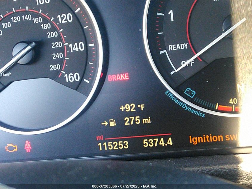 2015 BMW 3 SERIES 335I XDRIVE - WBA3B9C5XFF589208