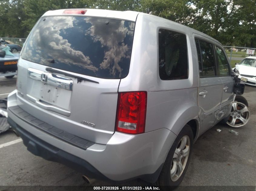 2015 HONDA PILOT EX-L - 5FNYF4H59FB020279