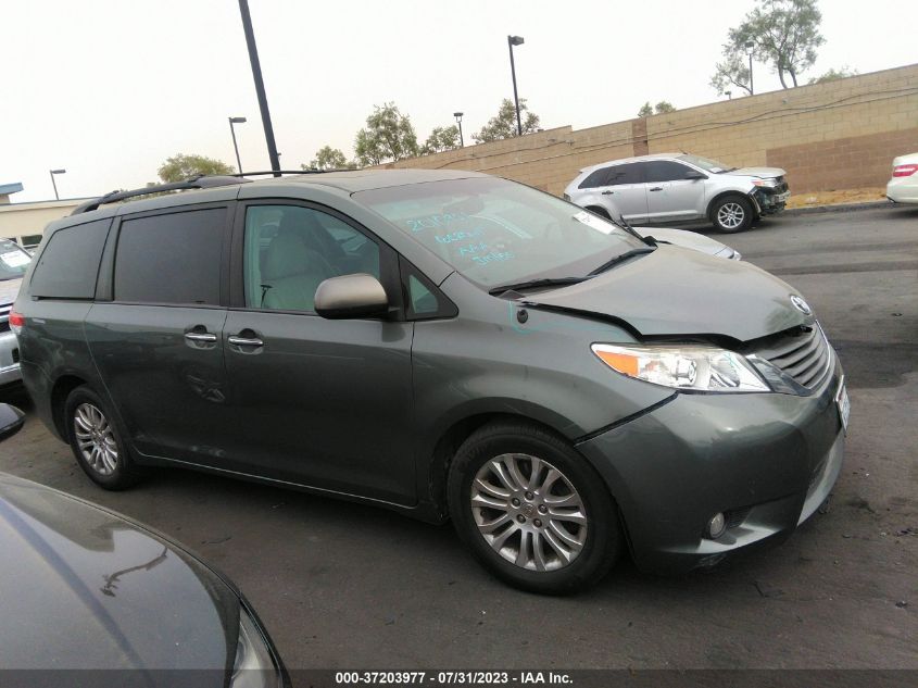 2014 TOYOTA SIENNA XLE/XLE AAS/LTD - 5TDYK3DC0ES434569