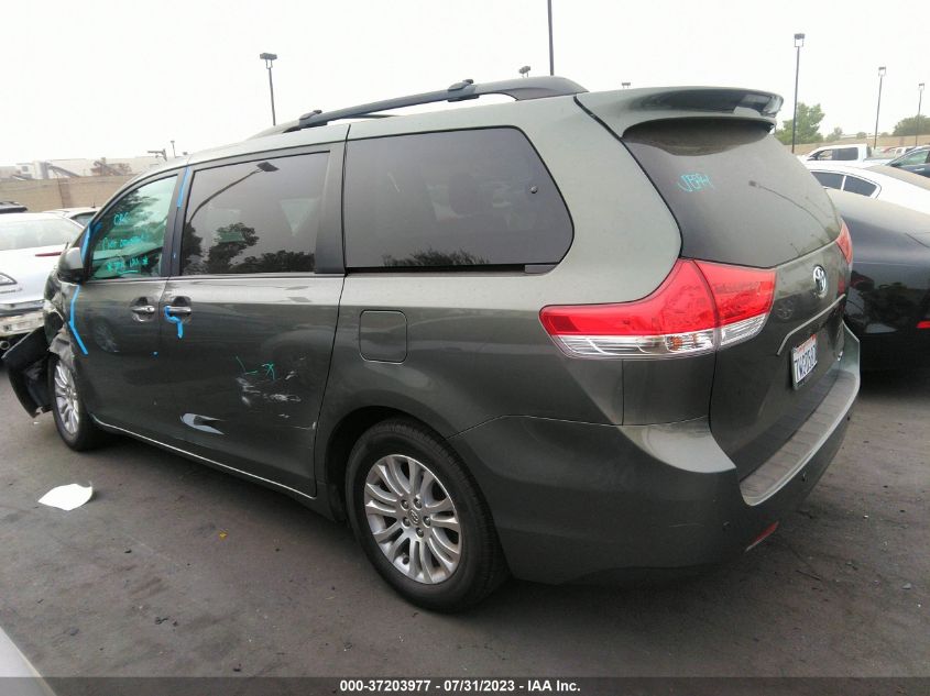 2014 TOYOTA SIENNA XLE/XLE AAS/LTD - 5TDYK3DC0ES434569