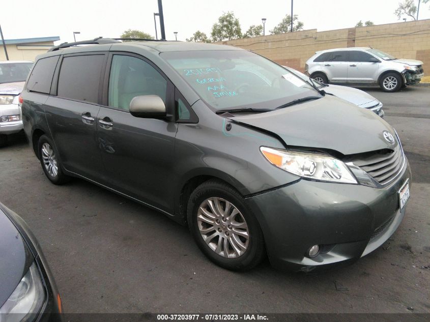2014 TOYOTA SIENNA XLE/XLE AAS/LTD - 5TDYK3DC0ES434569