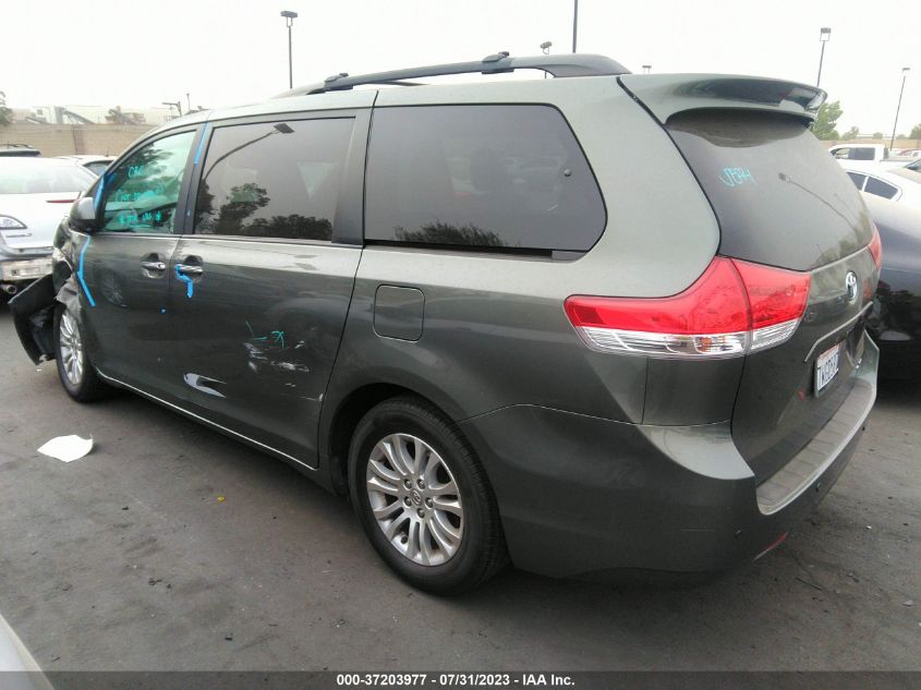 2014 TOYOTA SIENNA XLE/XLE AAS/LTD - 5TDYK3DC0ES434569
