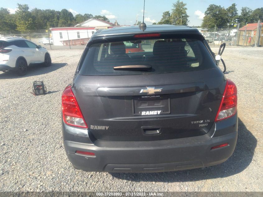 2016 CHEVROLET TRAX LS - 3GNCJNSB1GL151942