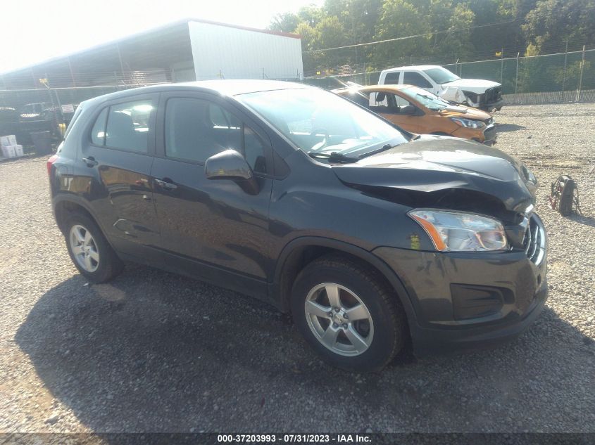 2016 CHEVROLET TRAX LS - 3GNCJNSB1GL151942