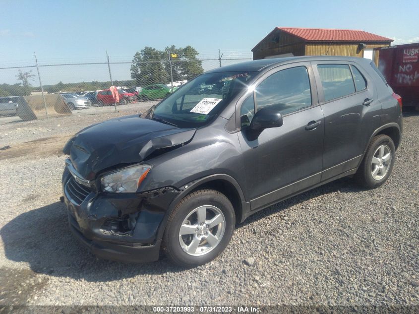 2016 CHEVROLET TRAX LS - 3GNCJNSB1GL151942