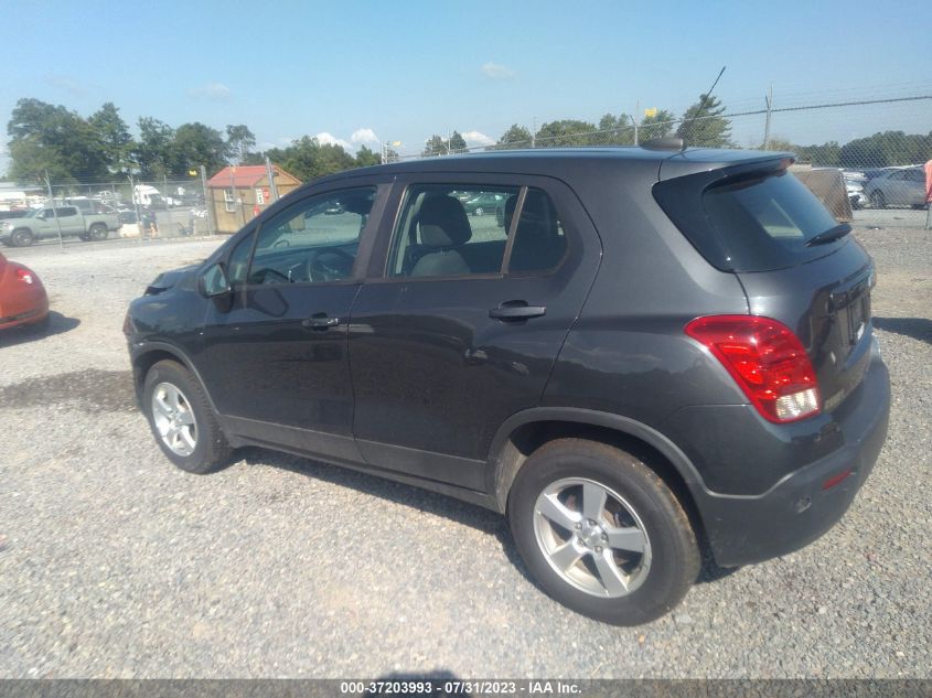 2016 CHEVROLET TRAX LS - 3GNCJNSB1GL151942