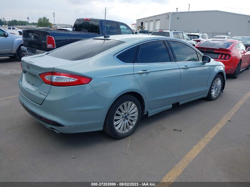 2013 FORD FUSION - 3FA6P0LU0DR260561