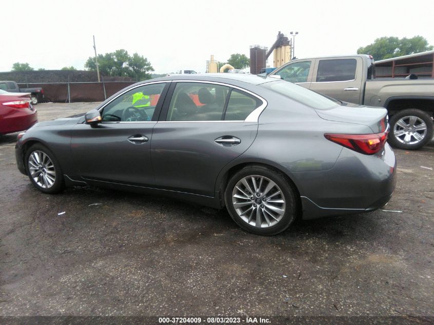 JN1EV7BR0MM751712 Infiniti Q50 3.0T LUXE 14