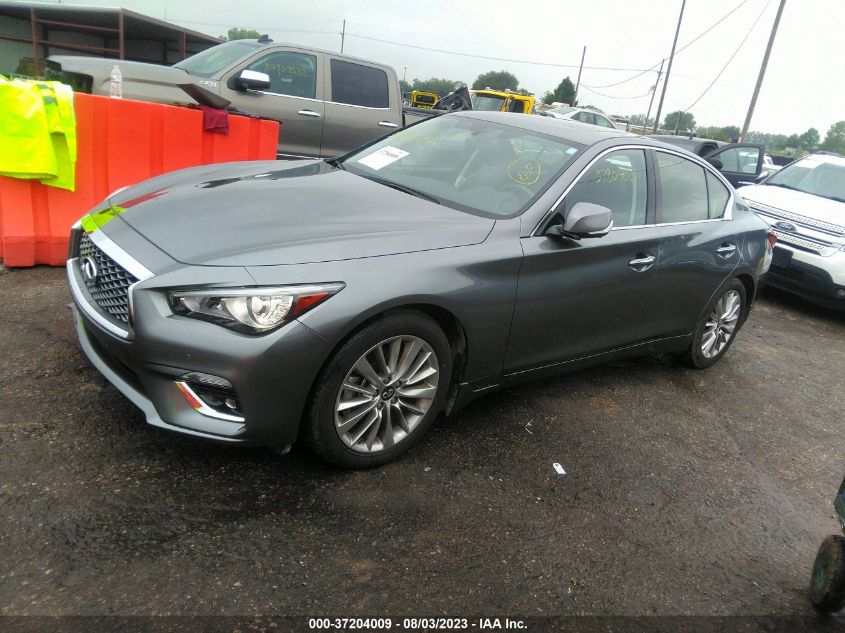 JN1EV7BR0MM751712 Infiniti Q50 3.0T LUXE 2