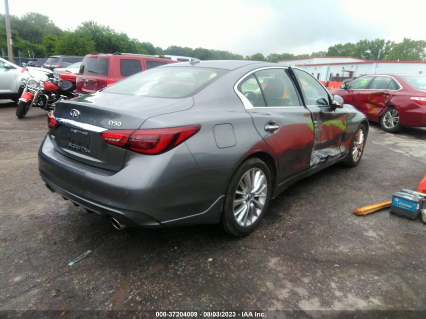 JN1EV7BR0MM751712 Infiniti Q50 3.0T LUXE 4