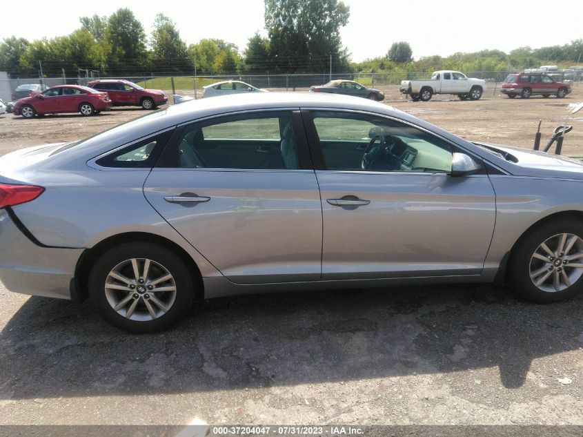 2015 HYUNDAI SONATA 2.4L SE - 5NPE24AF8FH156762