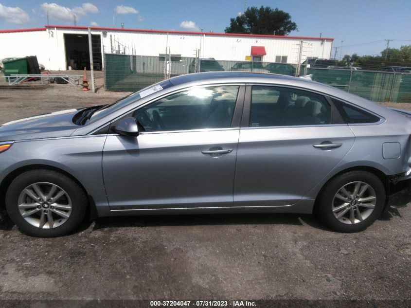 2015 HYUNDAI SONATA 2.4L SE - 5NPE24AF8FH156762