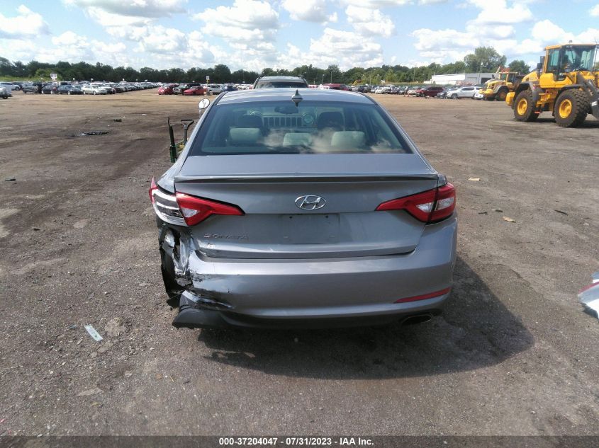 2015 HYUNDAI SONATA 2.4L SE - 5NPE24AF8FH156762