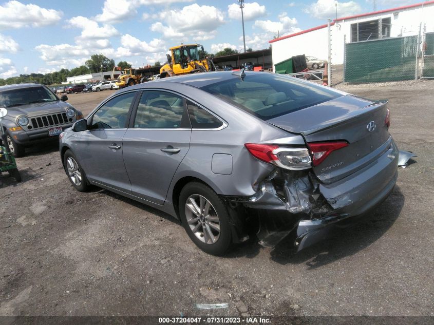 2015 HYUNDAI SONATA 2.4L SE - 5NPE24AF8FH156762