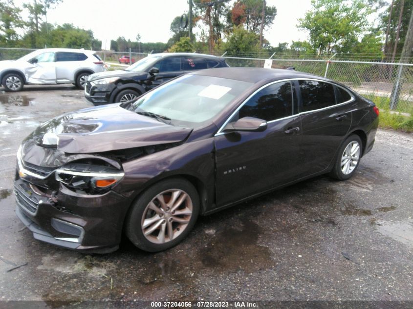 2016 CHEVROLET MALIBU LT - 1G1ZE5ST7GF308960