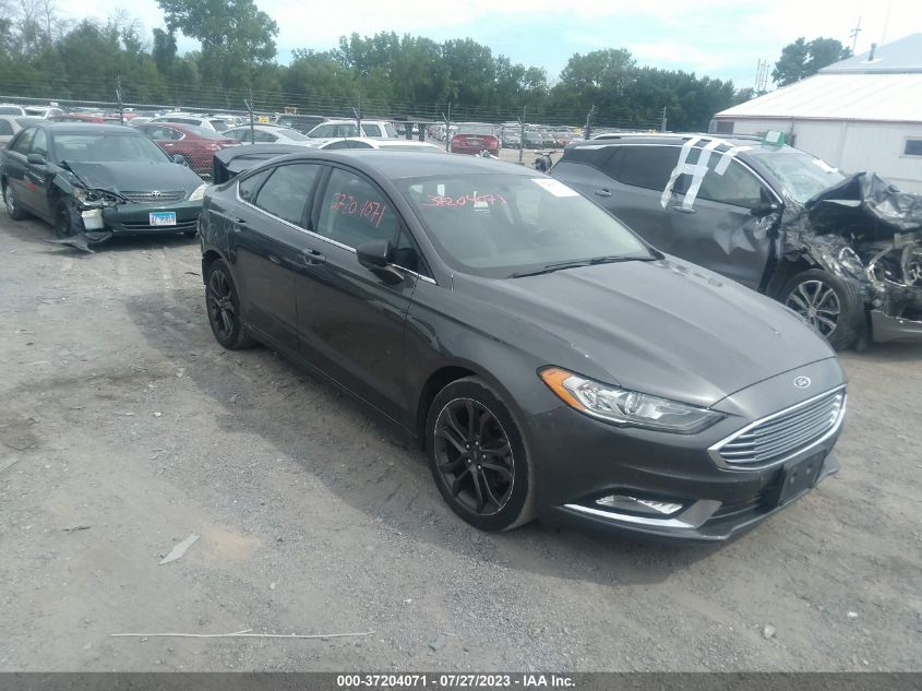 2018 FORD FUSION SE - 3FA6P0H74JR184650