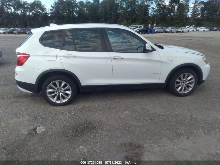 2013 BMW X3 XDRIVE28I - 5UXWX9C54D0D02397