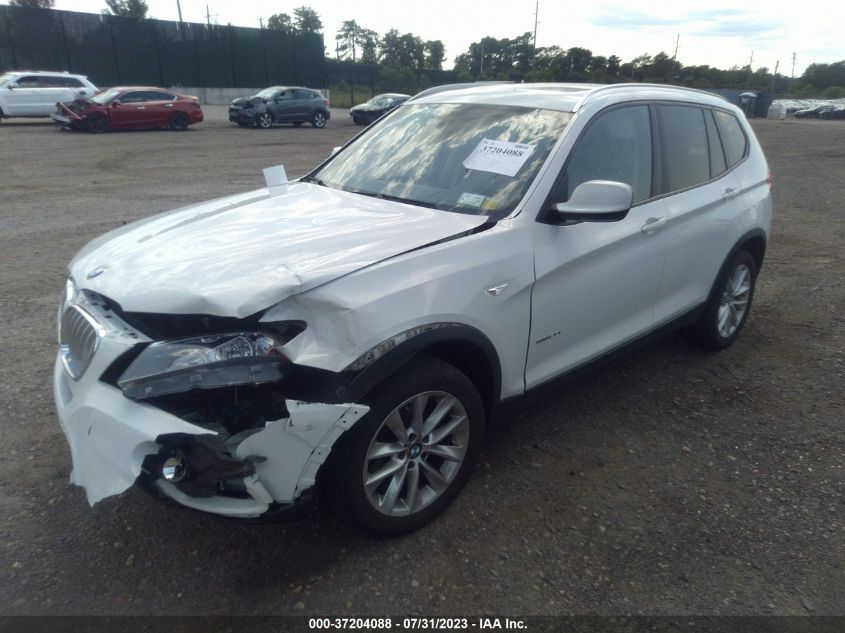 2013 BMW X3 XDRIVE28I - 5UXWX9C54D0D02397