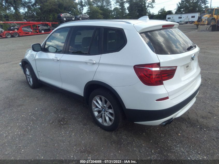 2013 BMW X3 XDRIVE28I - 5UXWX9C54D0D02397