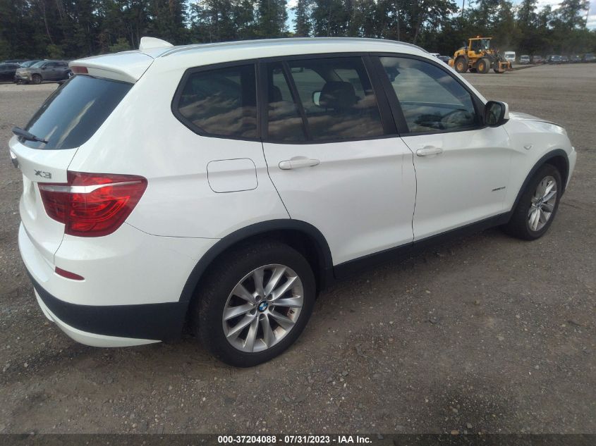 2013 BMW X3 XDRIVE28I - 5UXWX9C54D0D02397