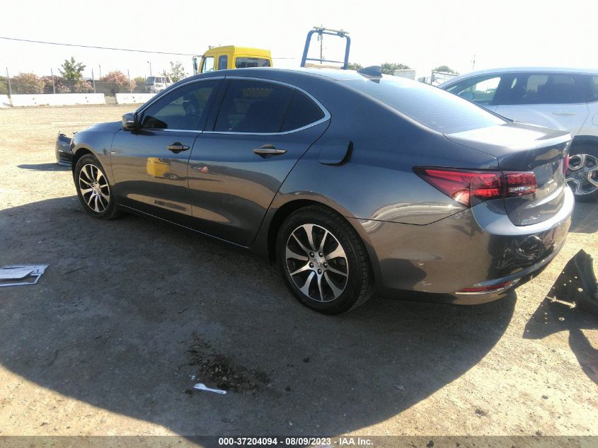 2017 ACURA TLX W/TECHNOLOGY PKG - 19UUB1F52HA009634