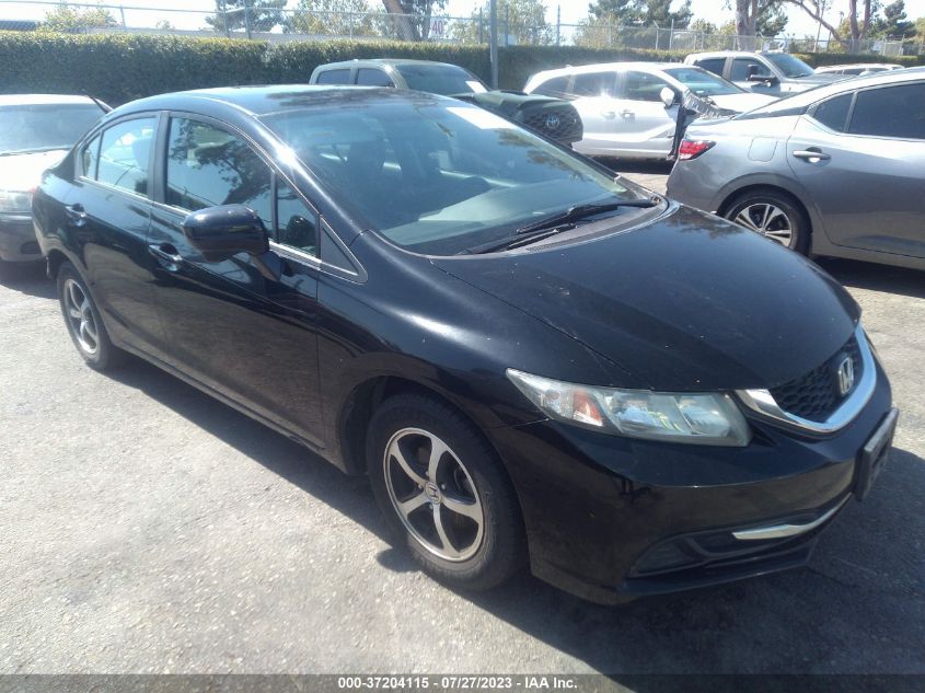 2015 HONDA CIVIC SEDAN SE - 19XFB2F70FE707569