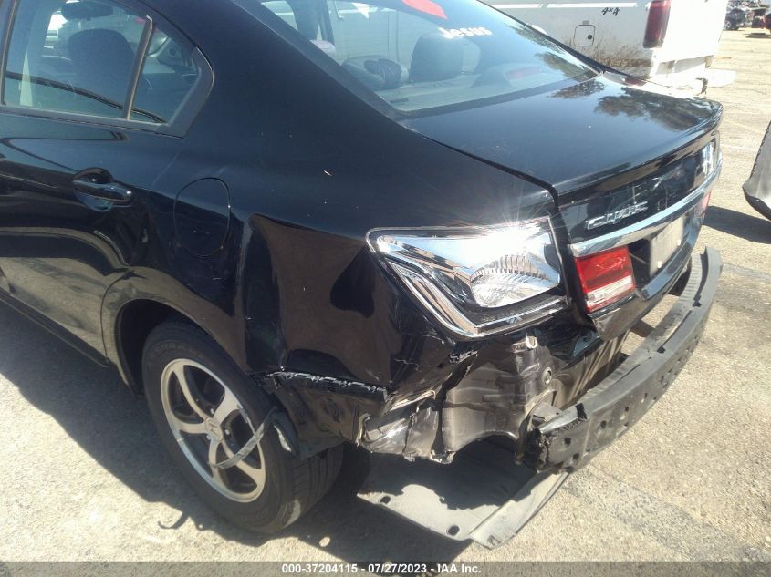 2015 HONDA CIVIC SEDAN SE - 19XFB2F70FE707569