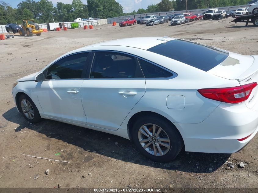 2015 HYUNDAI SONATA 2.4L SE - 5NPE24AF4FH146715