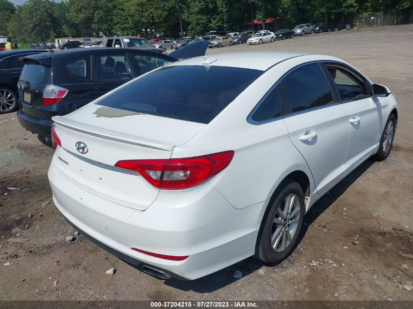 2015 HYUNDAI SONATA 2.4L SE - 5NPE24AF4FH146715