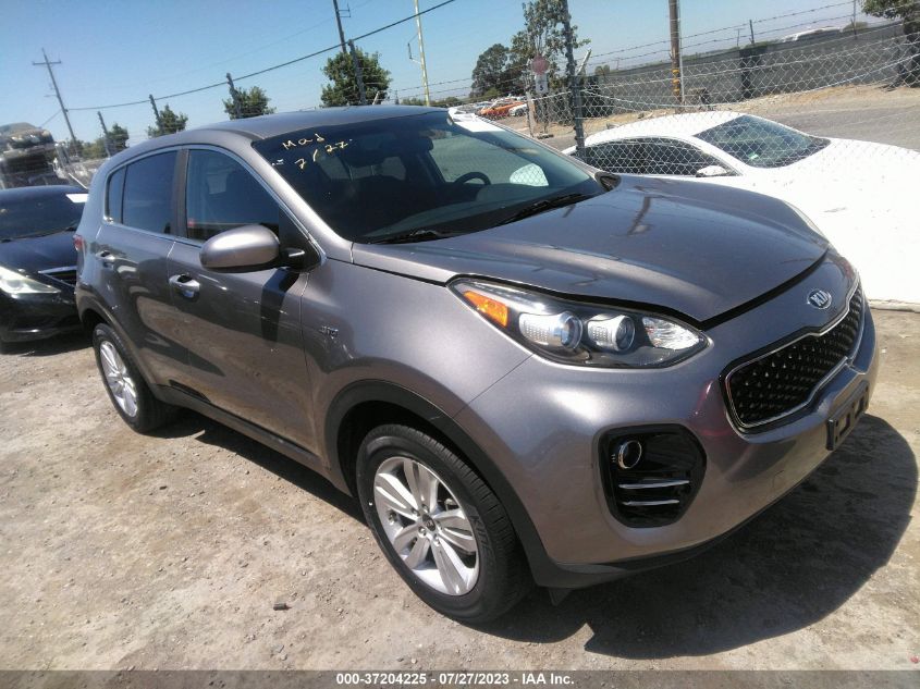 2018 KIA SPORTAGE LX - KNDPMCACXJ7338351